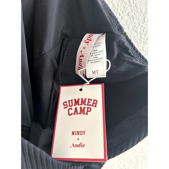 Andie Swim the Marco Ribbed One Piece in Black M Tall NWT - Picture 5 of 8